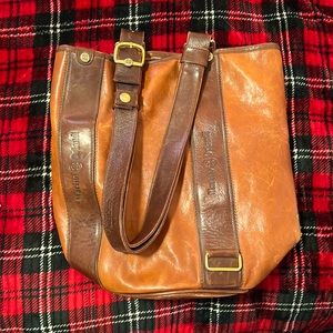 Vintage Marino Orlandi bucket bag Genuine Italian Leather